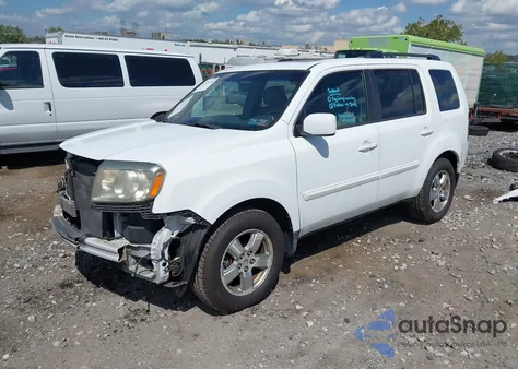 2009 Honda Pilot Ex-L из США, поврежденный, VIN 5FNYF48569B040803